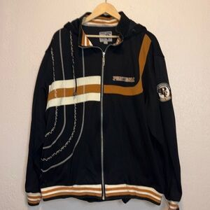 Phat Farm 90’s Vintage hoodie track jacket XL